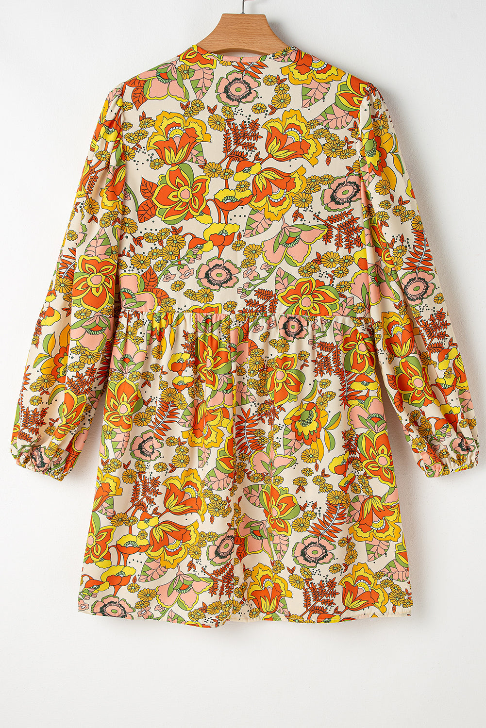 floral mini dress