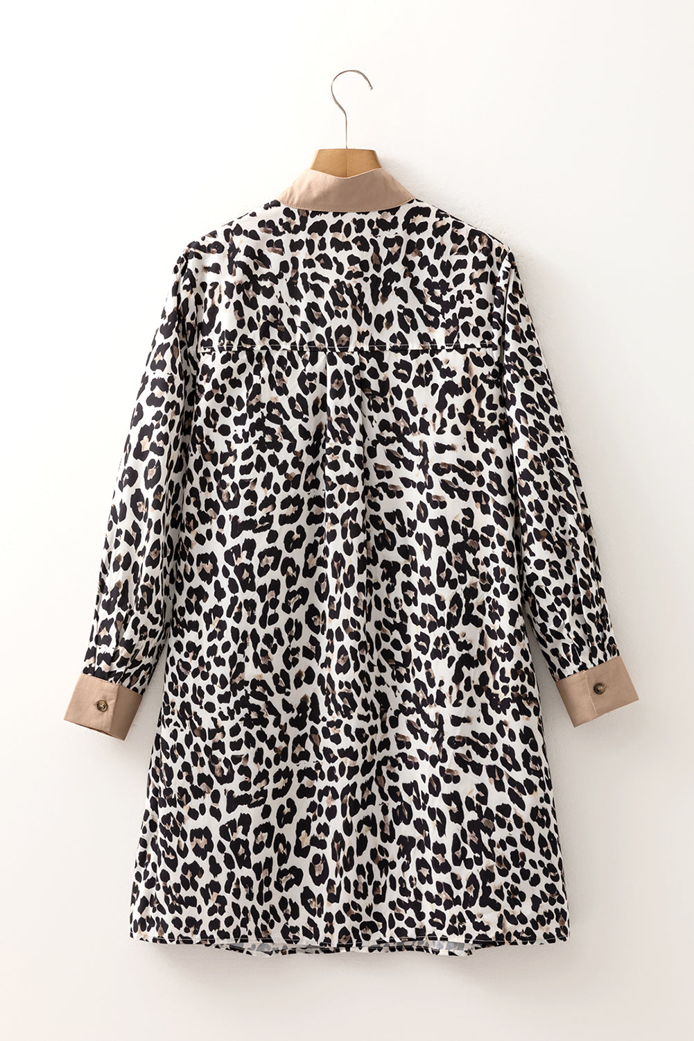 leopard mini dress