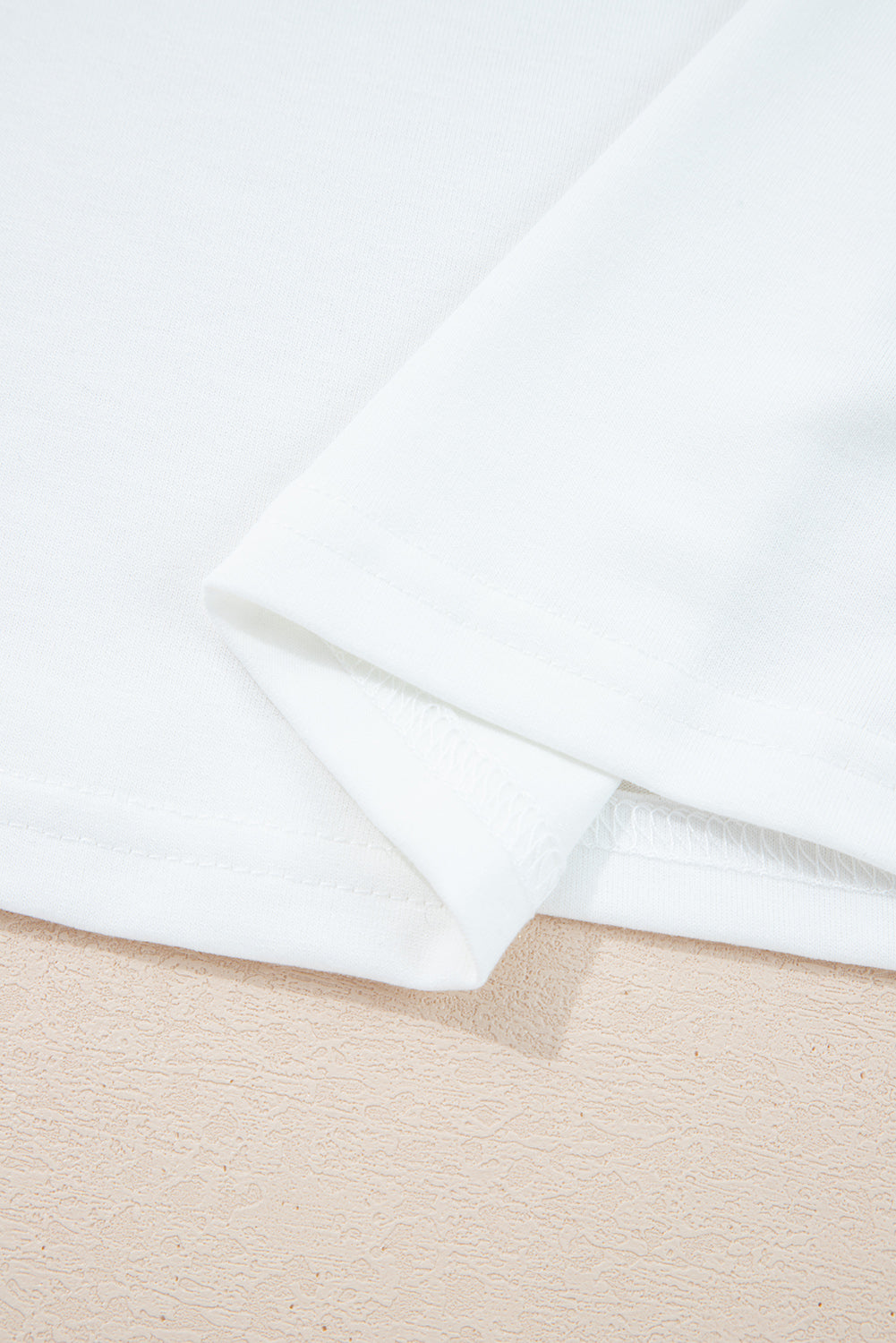 white long sleeve top