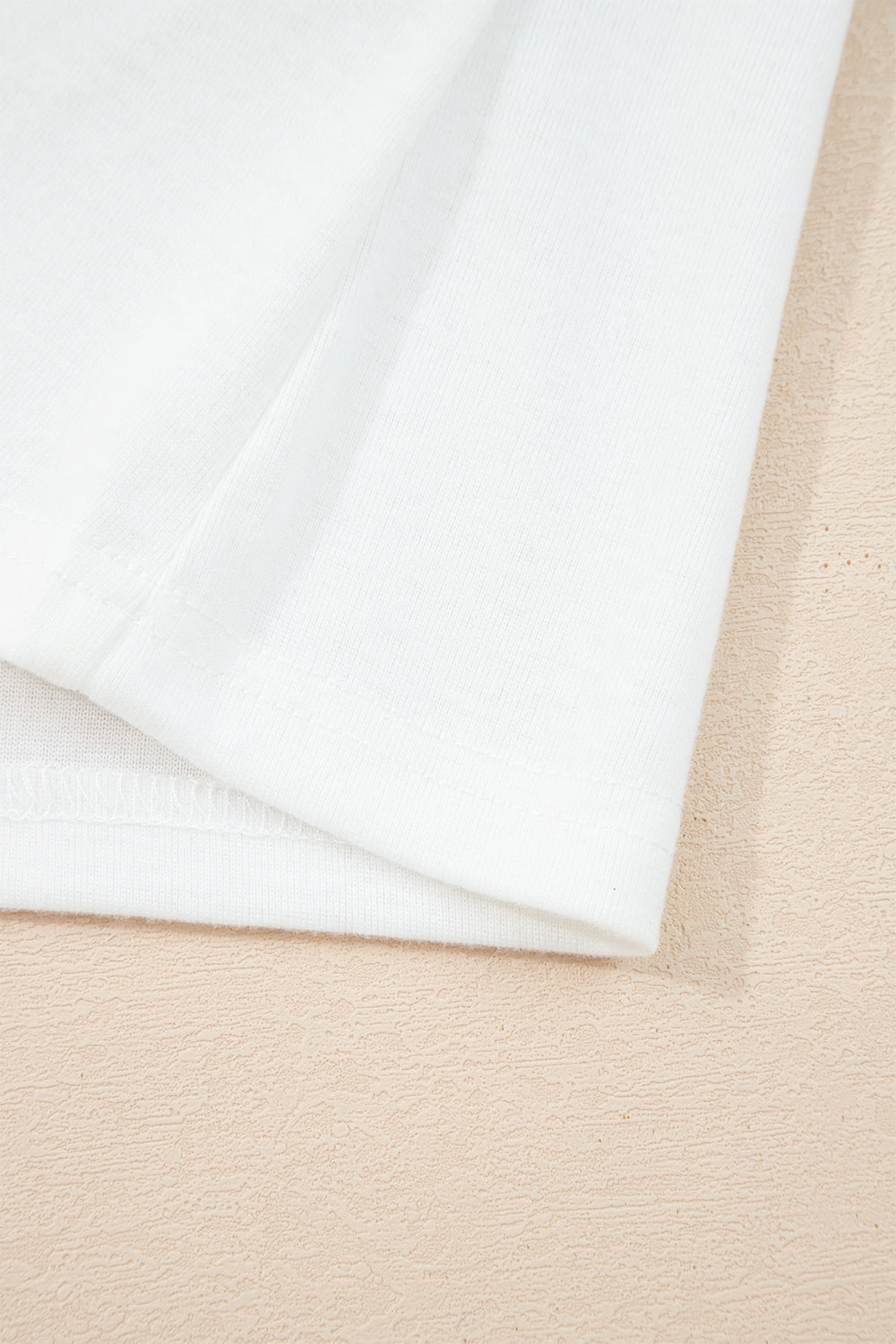 white long sleeve top