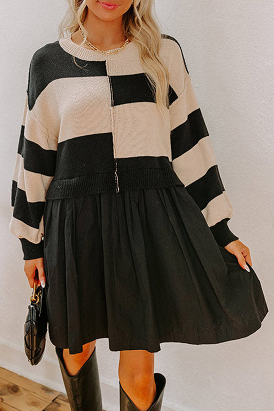 two in one sweater dress