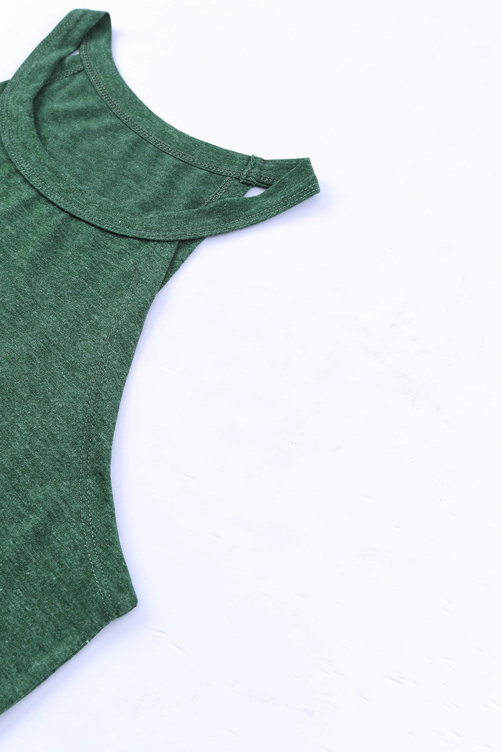 Knitted Halter Neck Tank Top for Women