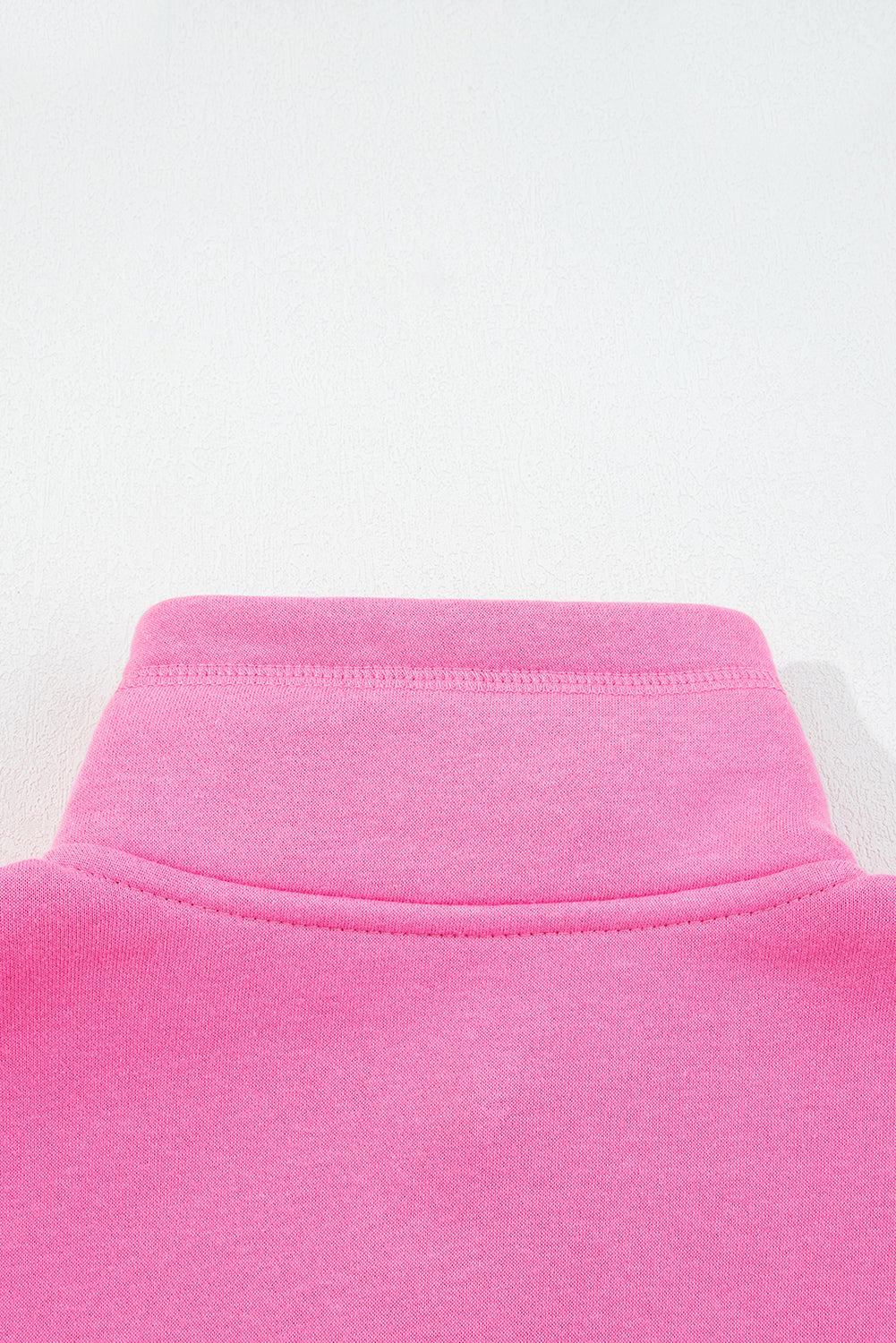 bright pink sweatshirt