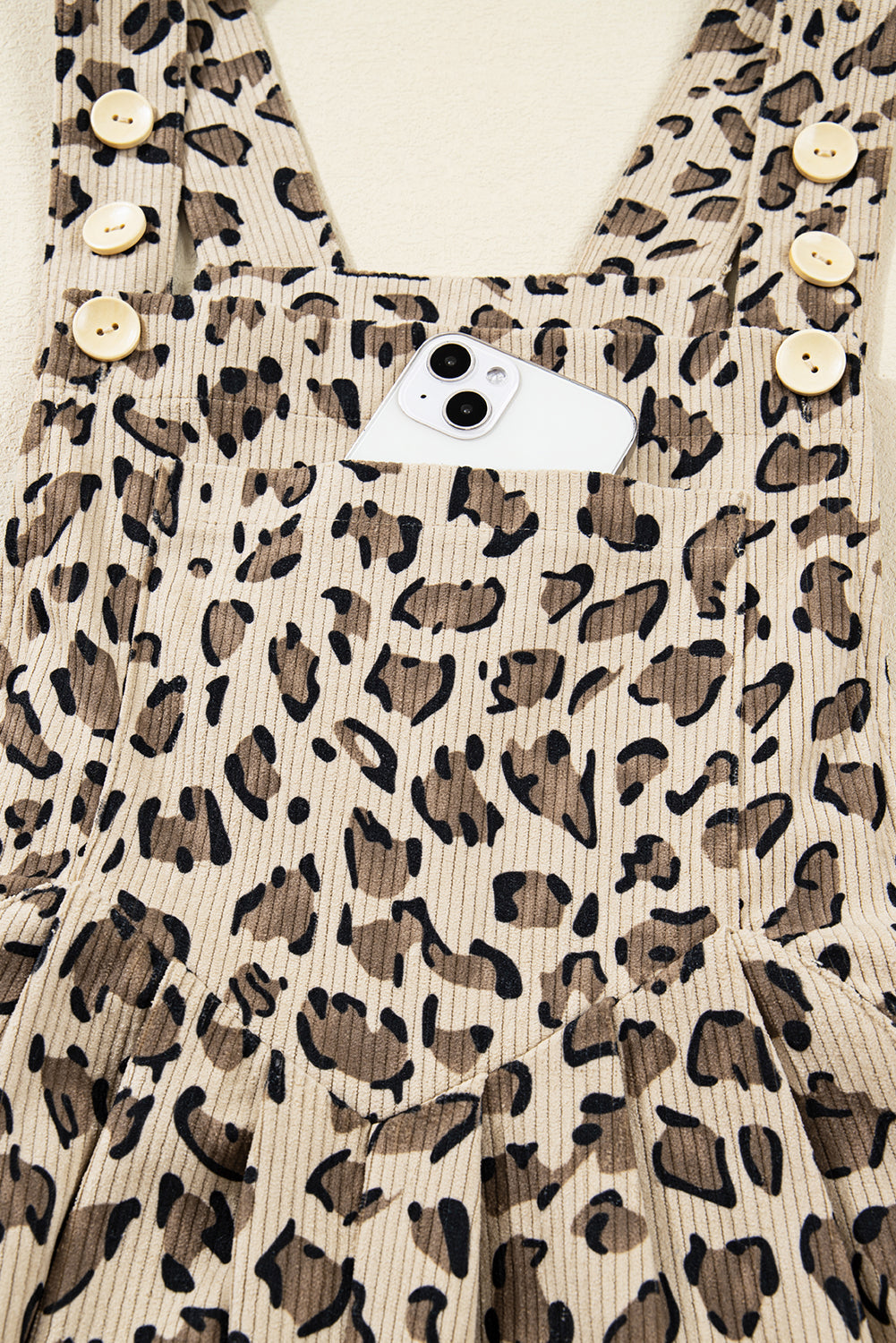leopard wide leg jumpsuit