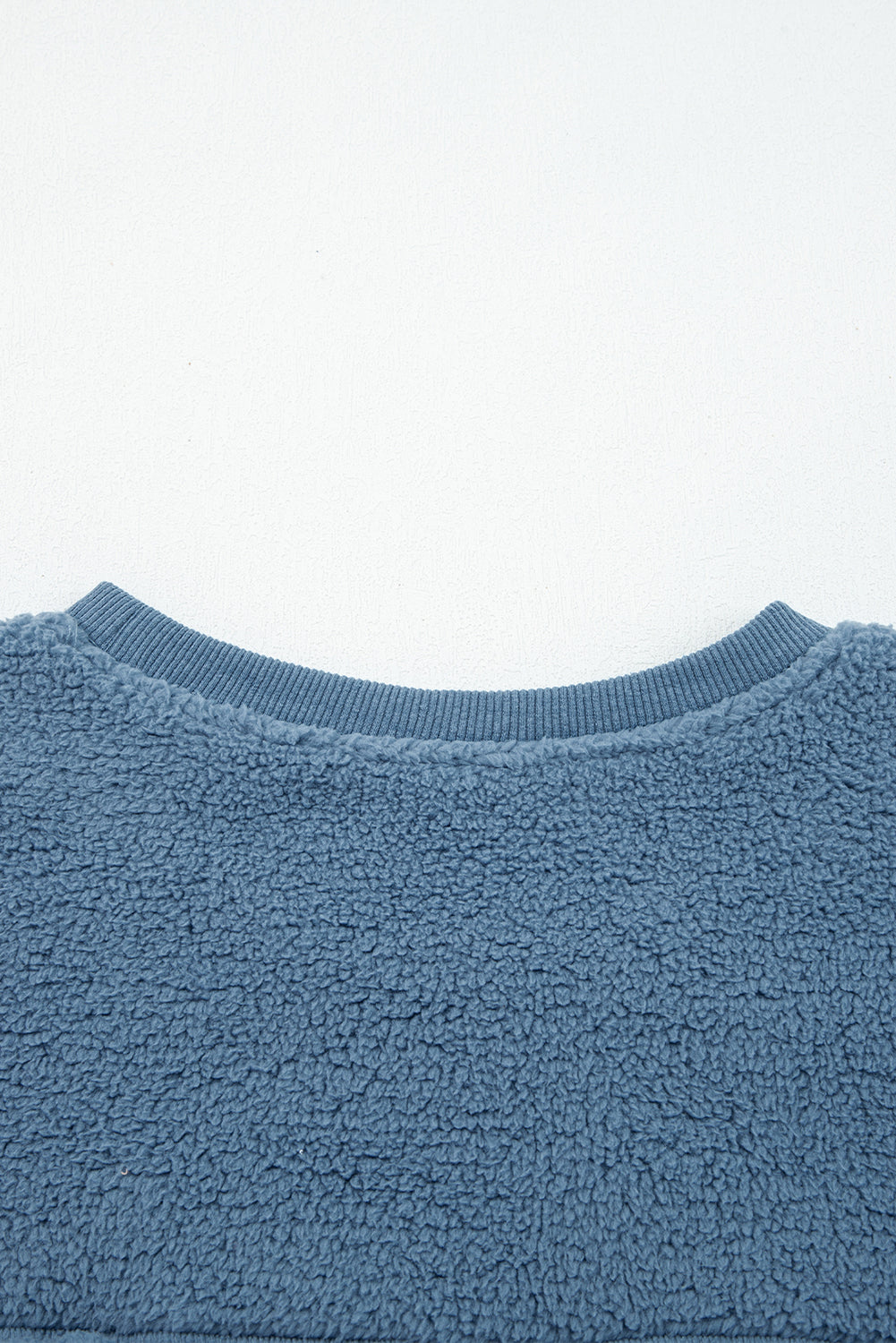 cozy sherpa sweatshirt