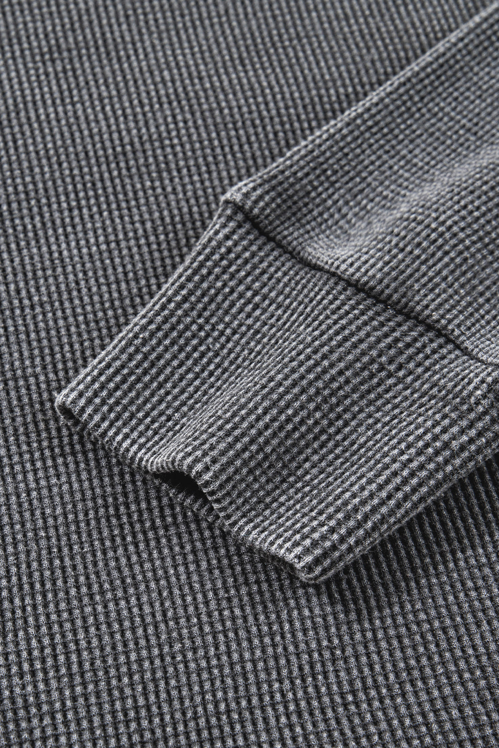 waffle long sleeve top