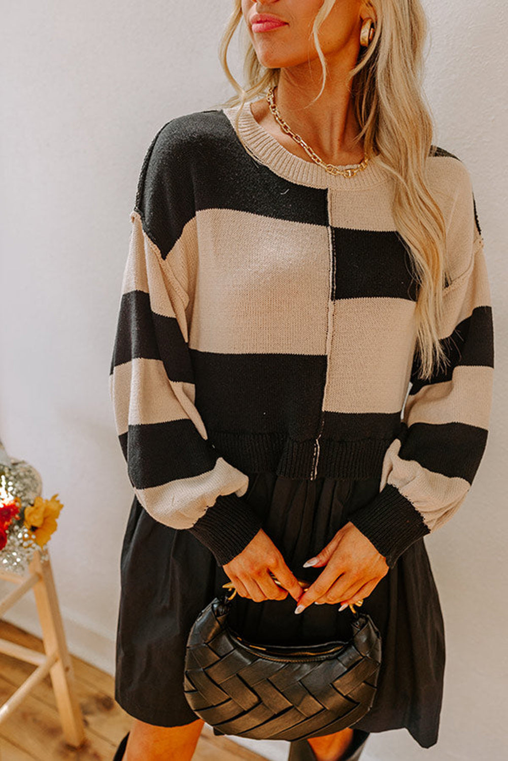 two in one sweater dress