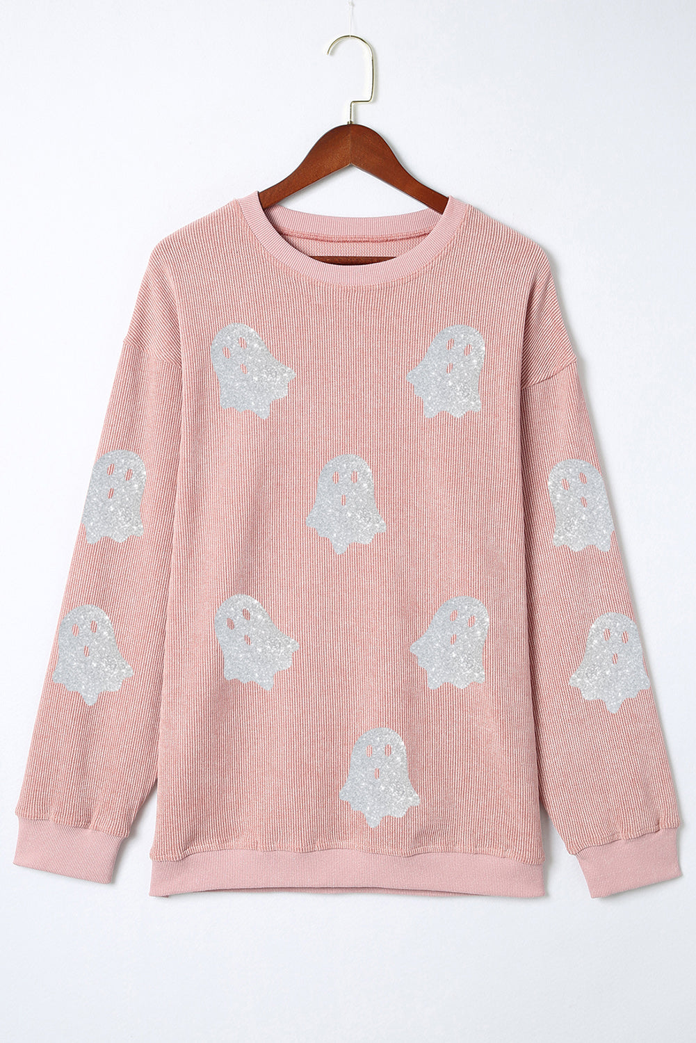 pink halloween sweatshirt