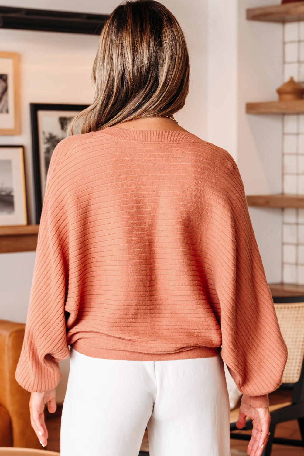 rib knit cardigan