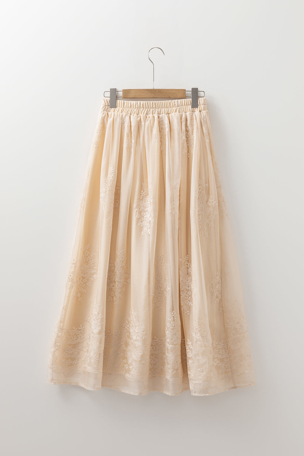 lace mesh skirt