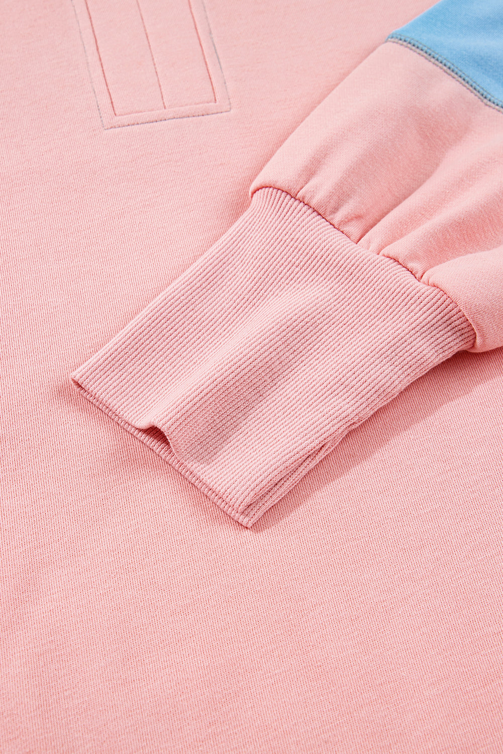 color block sweatshirt