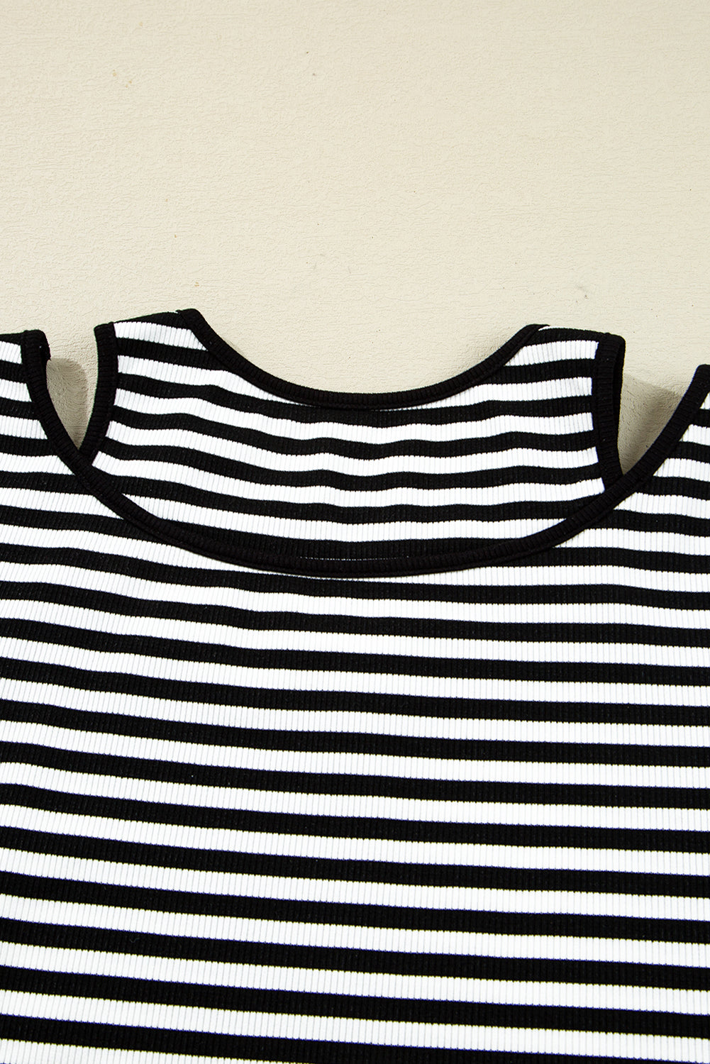 stripe long sleeve top