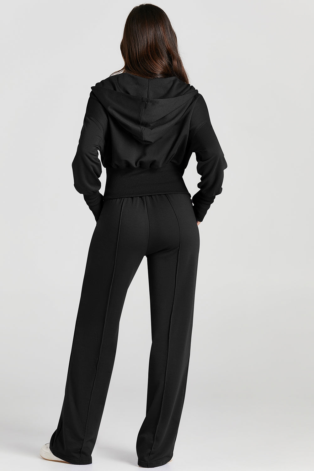 black 2pcs tracksuit
