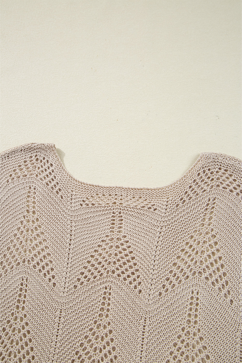 crochet hollow out sweater