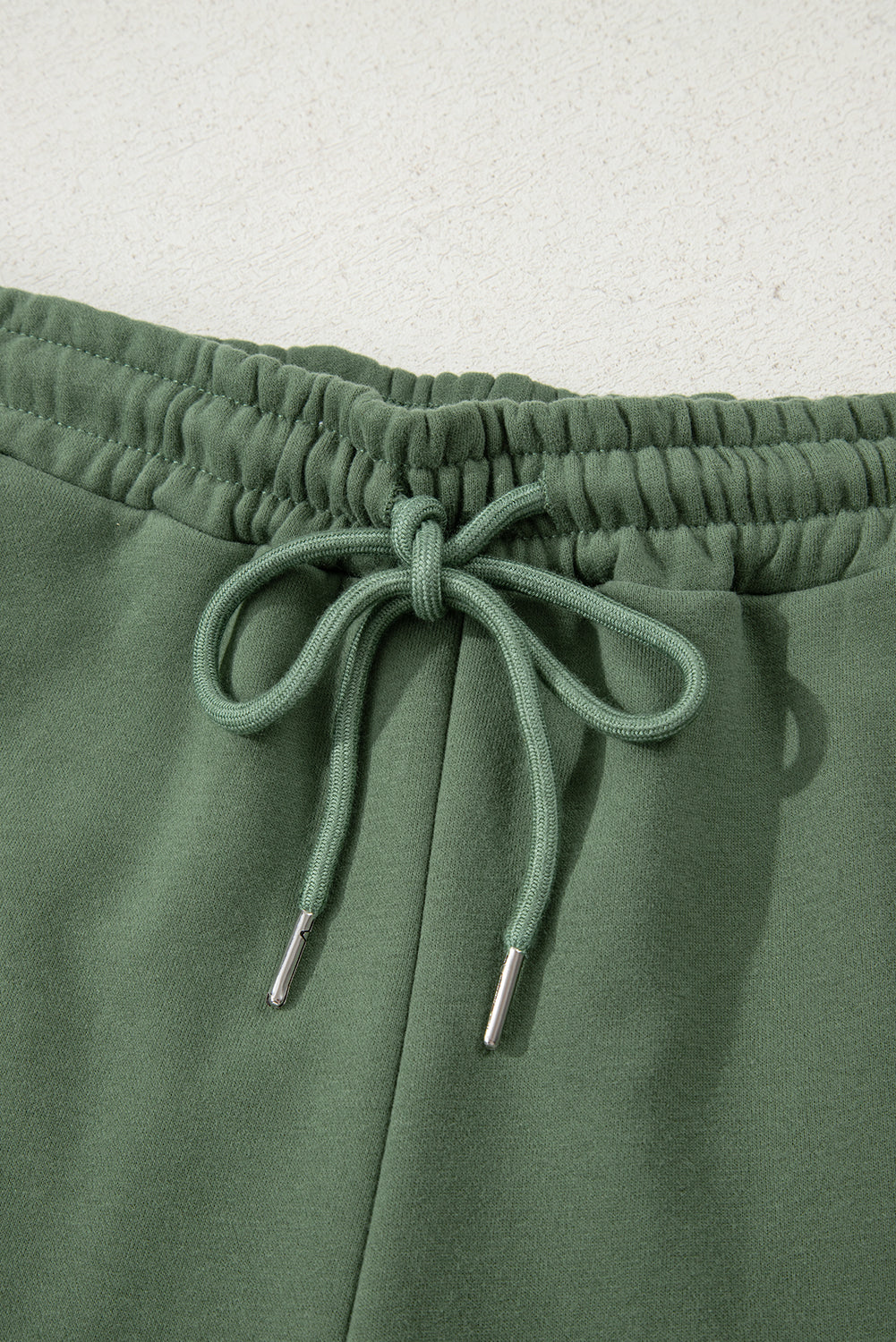 casual hoodie short set