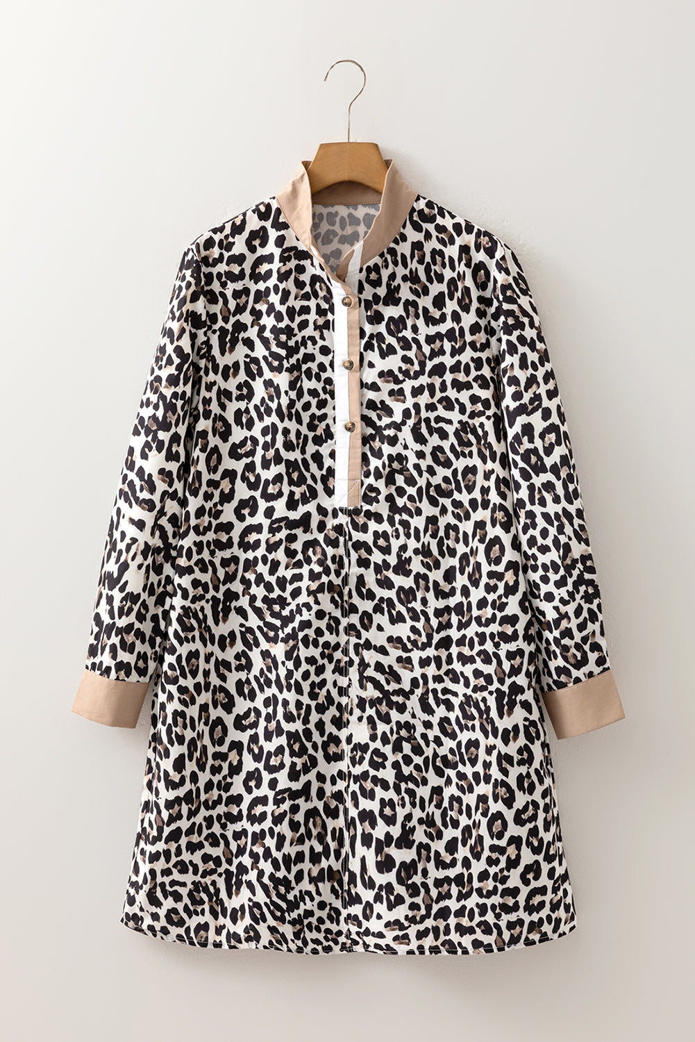 leopard mini dress