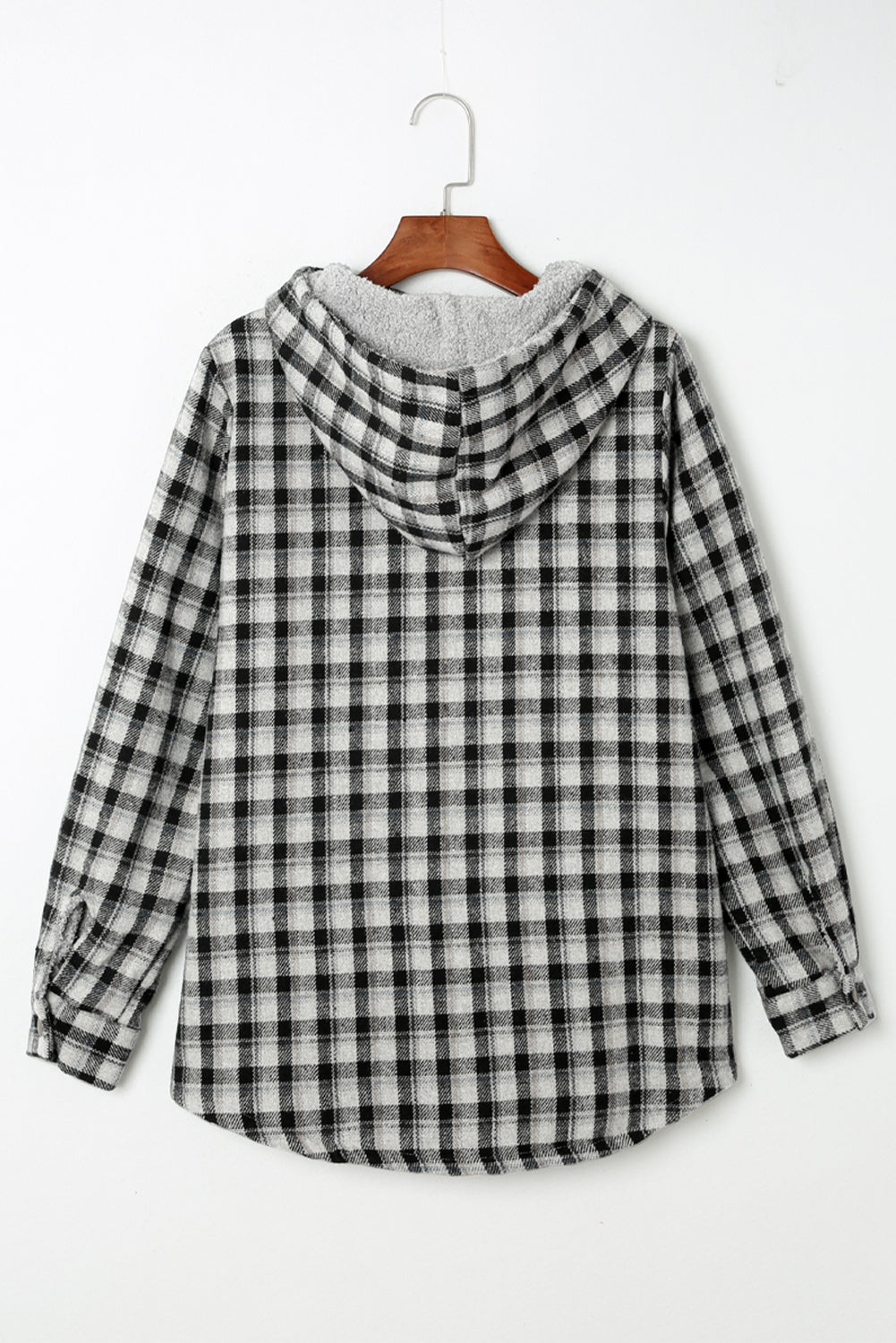 plaid shacket for women
