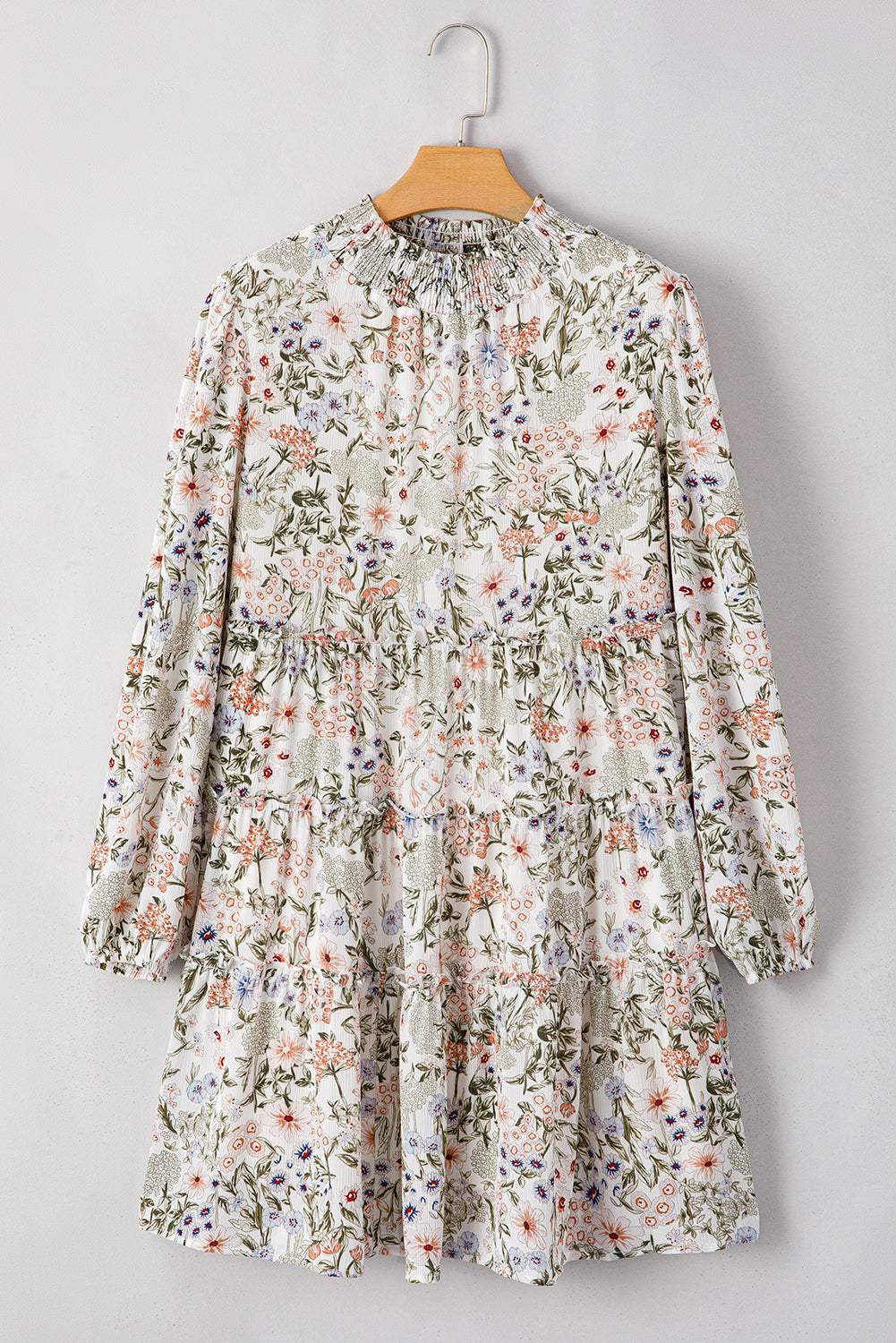 floral mini dress