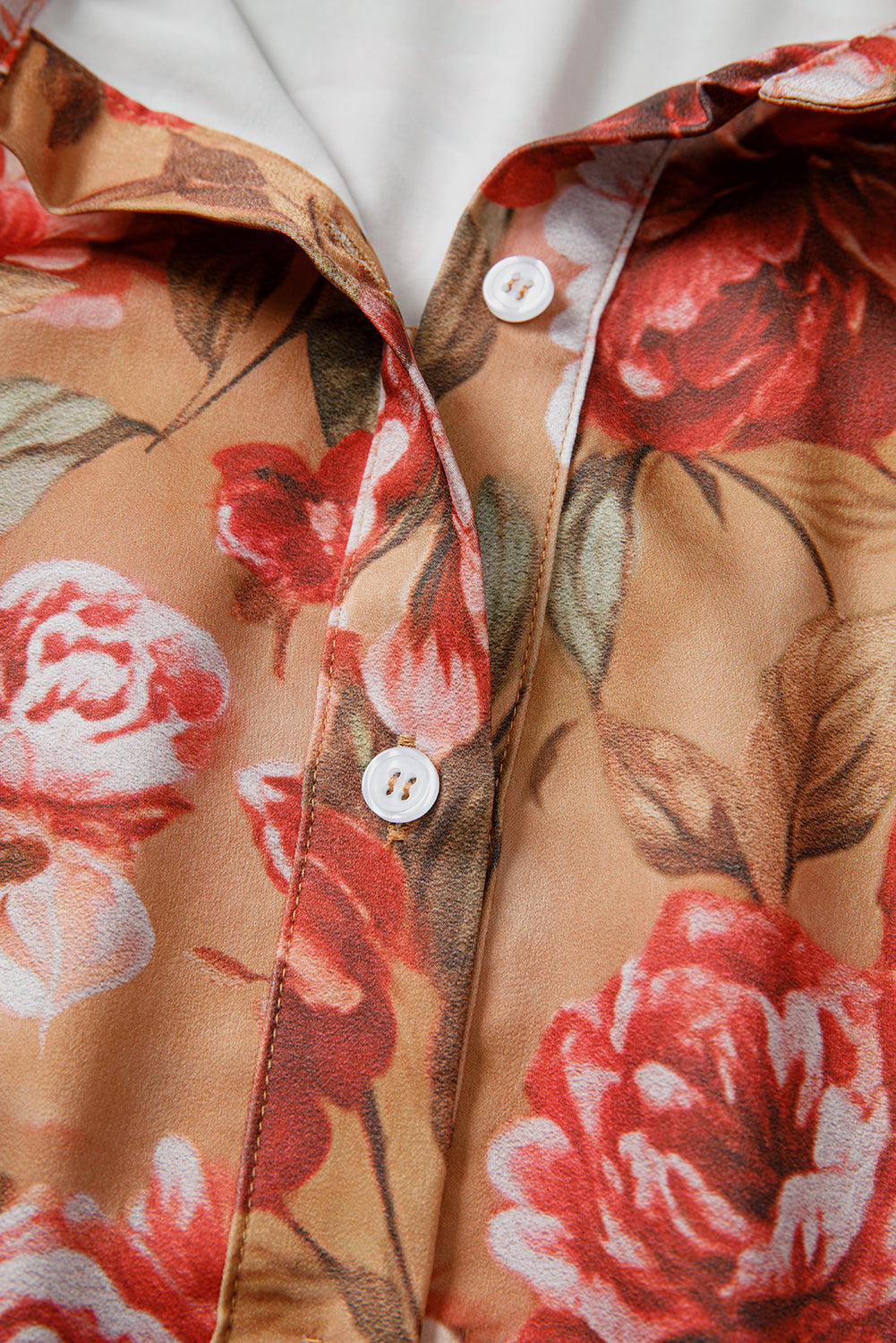 floral long sleeve dress