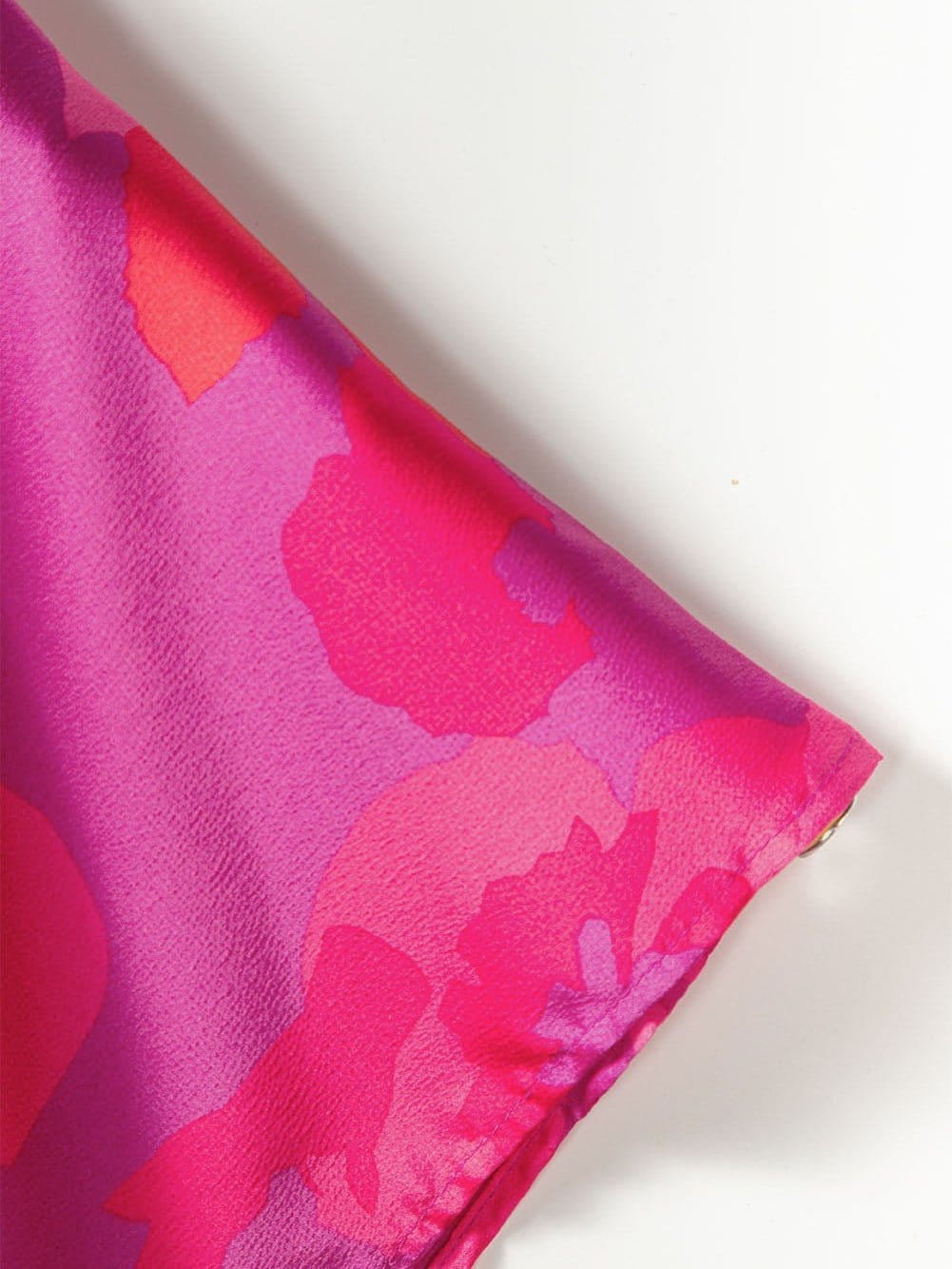 Floral Charm V Neck Dolman Sleeve Maxi Dress