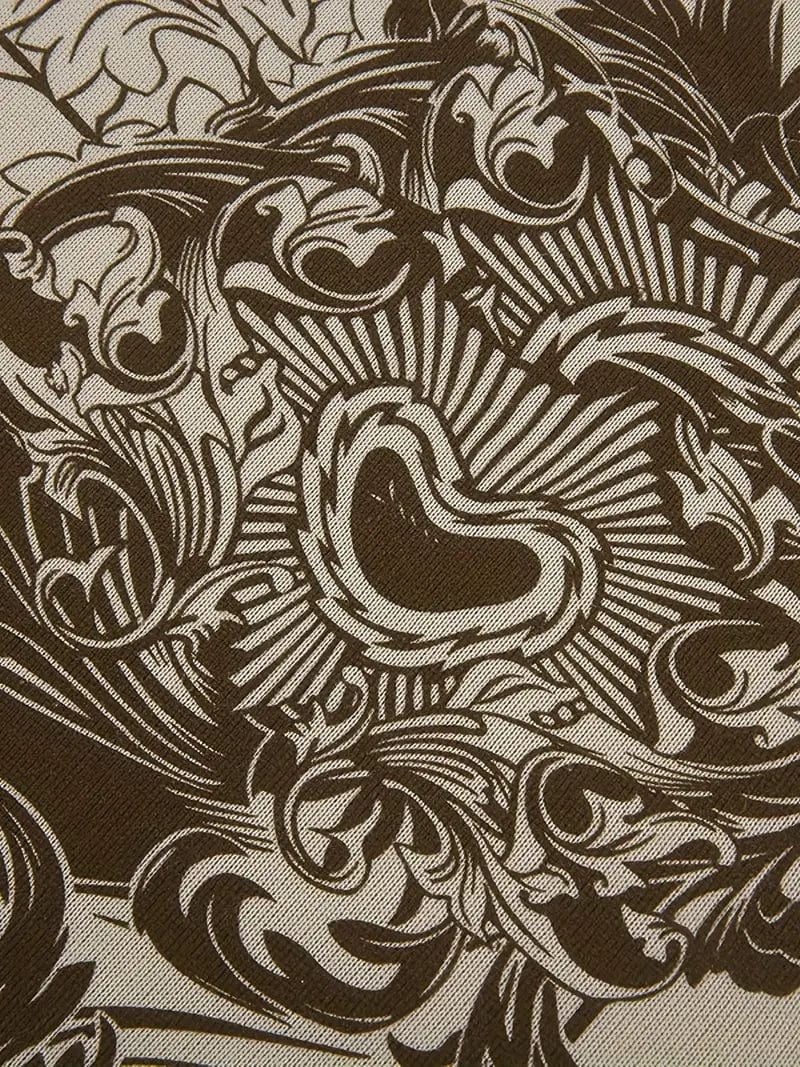 Floral Print Drawstring Zipper Pocket Loose Sports Hoodie