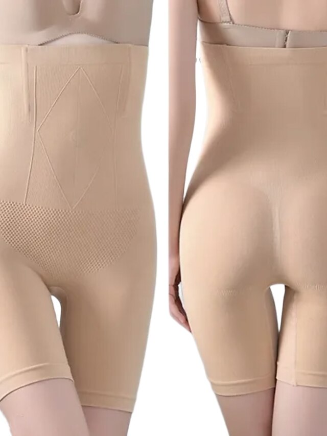 abdominal underwear women shaping high waist and hip shaping slimming volume autumn winter summer corset boxer safety pants thin section - LuckyFash™