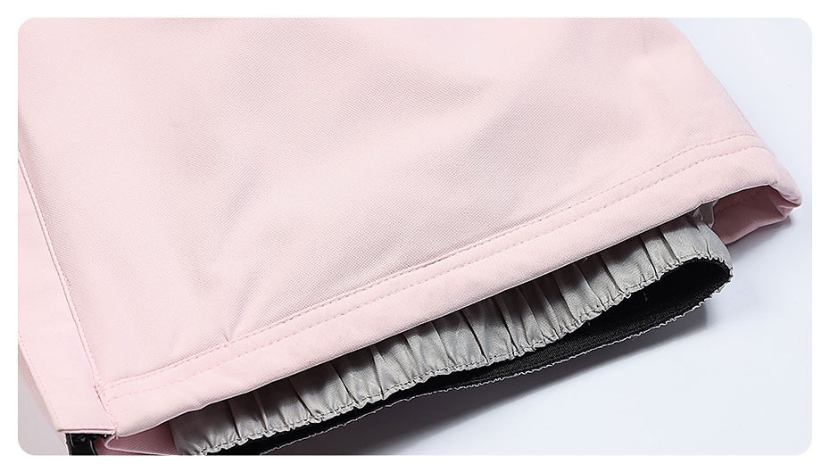 Men's Women's Ski Suit Snowsuit Outdoor Winter Thermal Warm Reflective Waterproof Windproof Snow Suit Clothing Suit for Skiing Snowboarding Winter Sports