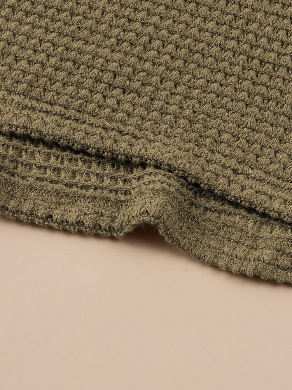 Jungle Green Textured Sleeveless Maxi Dress with Side Slits