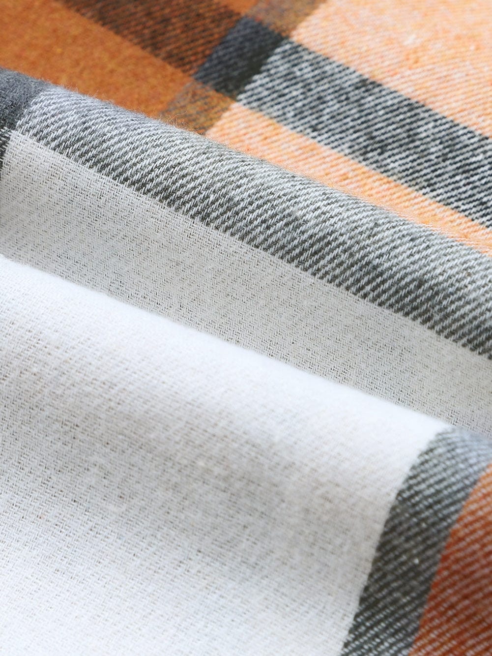 Khaki Plaid Ruffle Sleeve Shirt Dress with Collared Neck