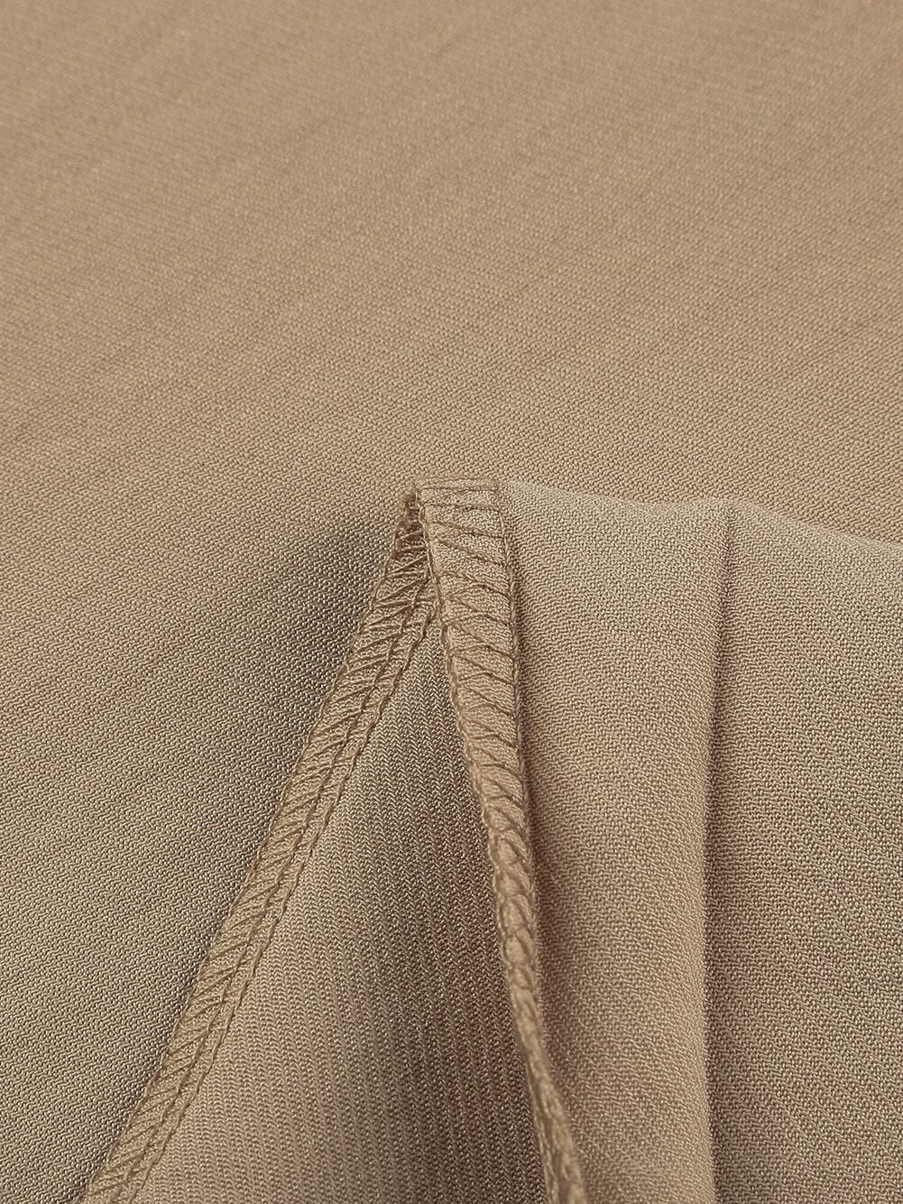 Khaki Pocketed Casual Joggers