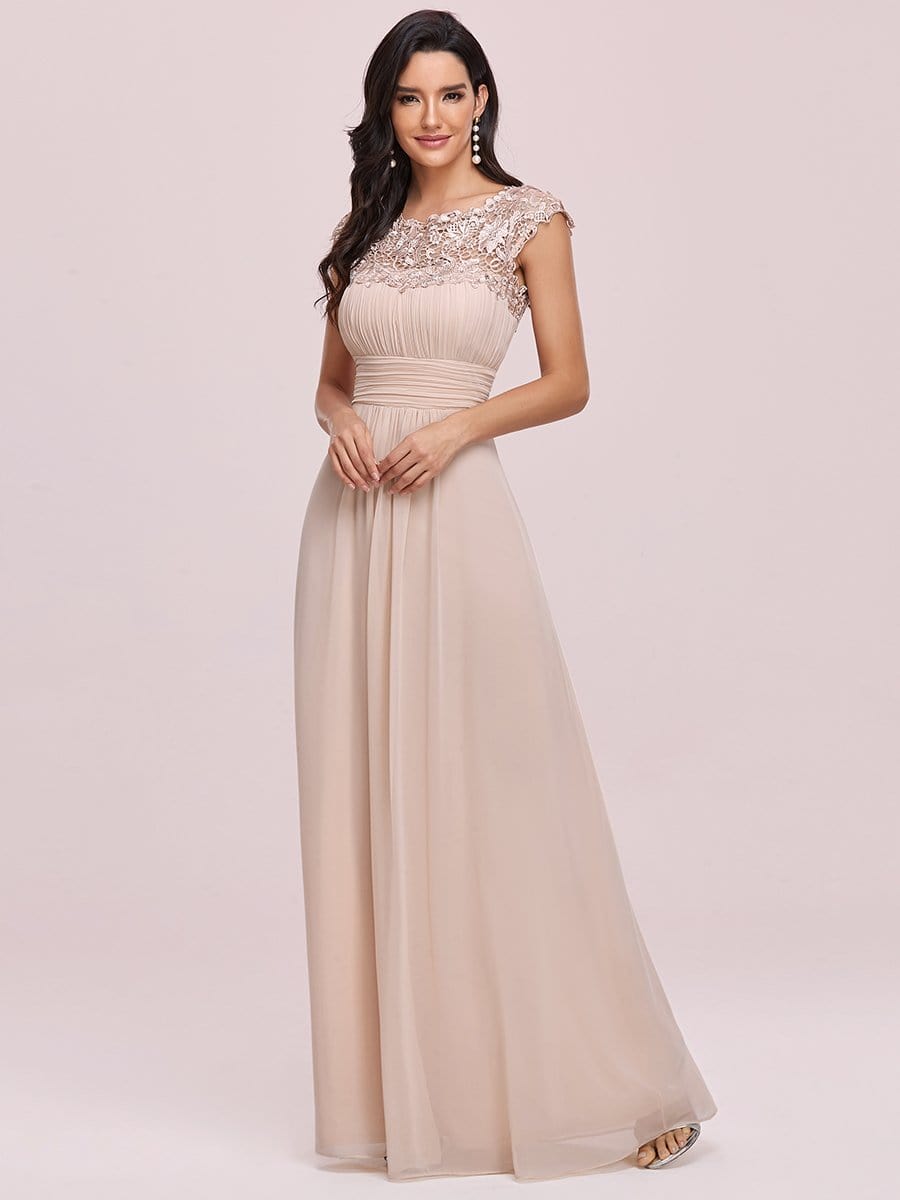 Lacey Chiffon Evening Party Gowns - Top Sellers