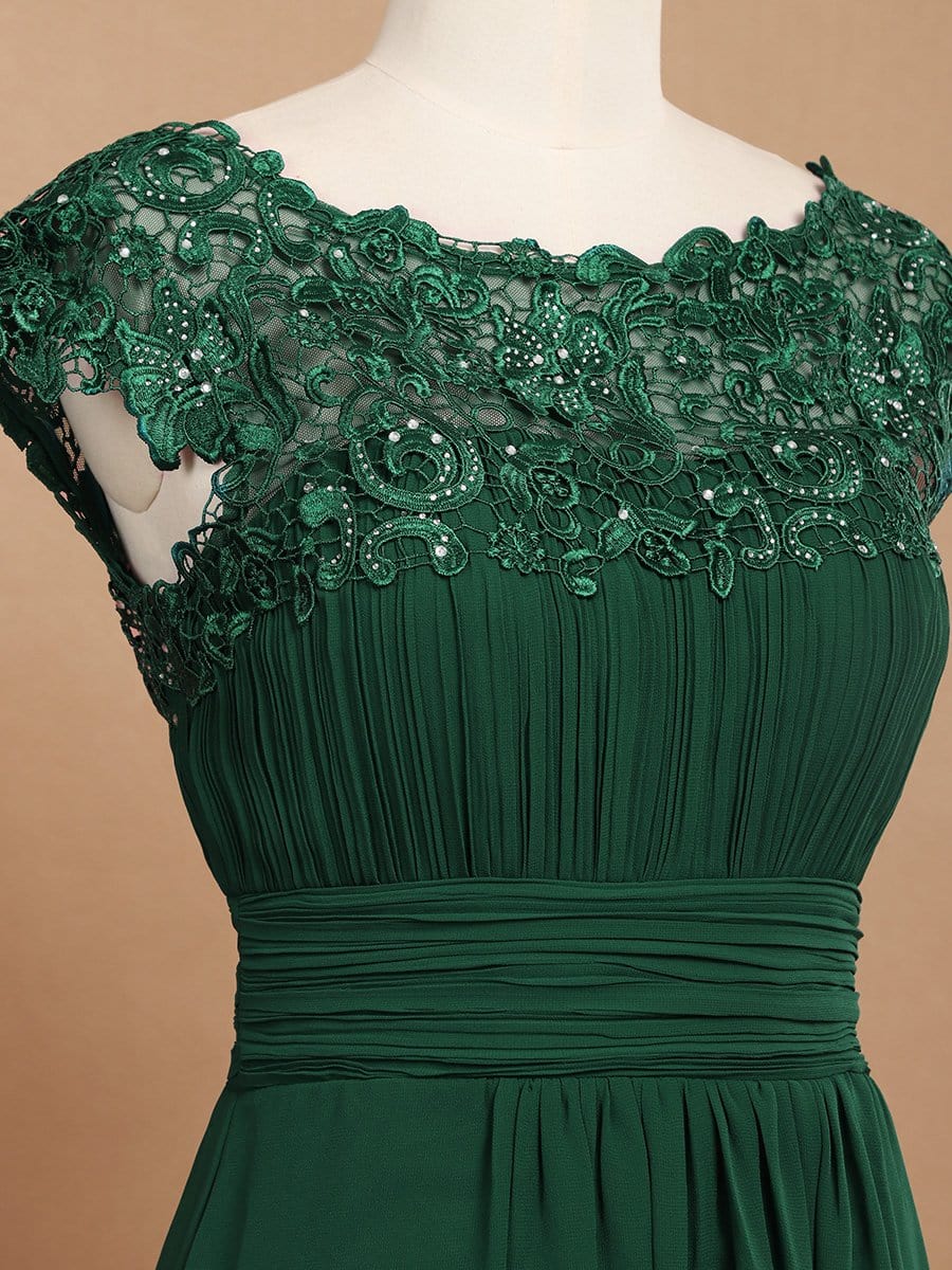 Lacey Chiffon Evening Party Gowns - Top Sellers
