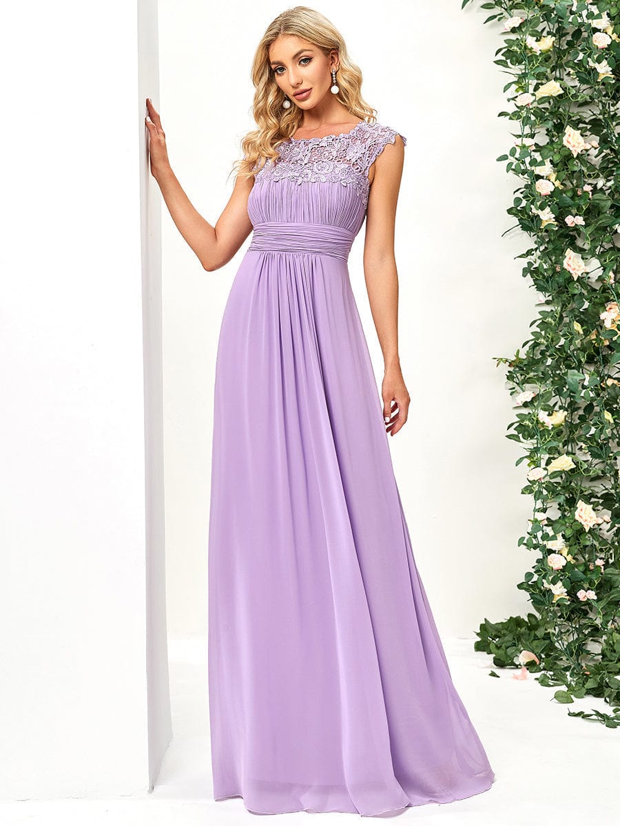 Lacey Chiffon Evening Party Gowns - Top Sellers