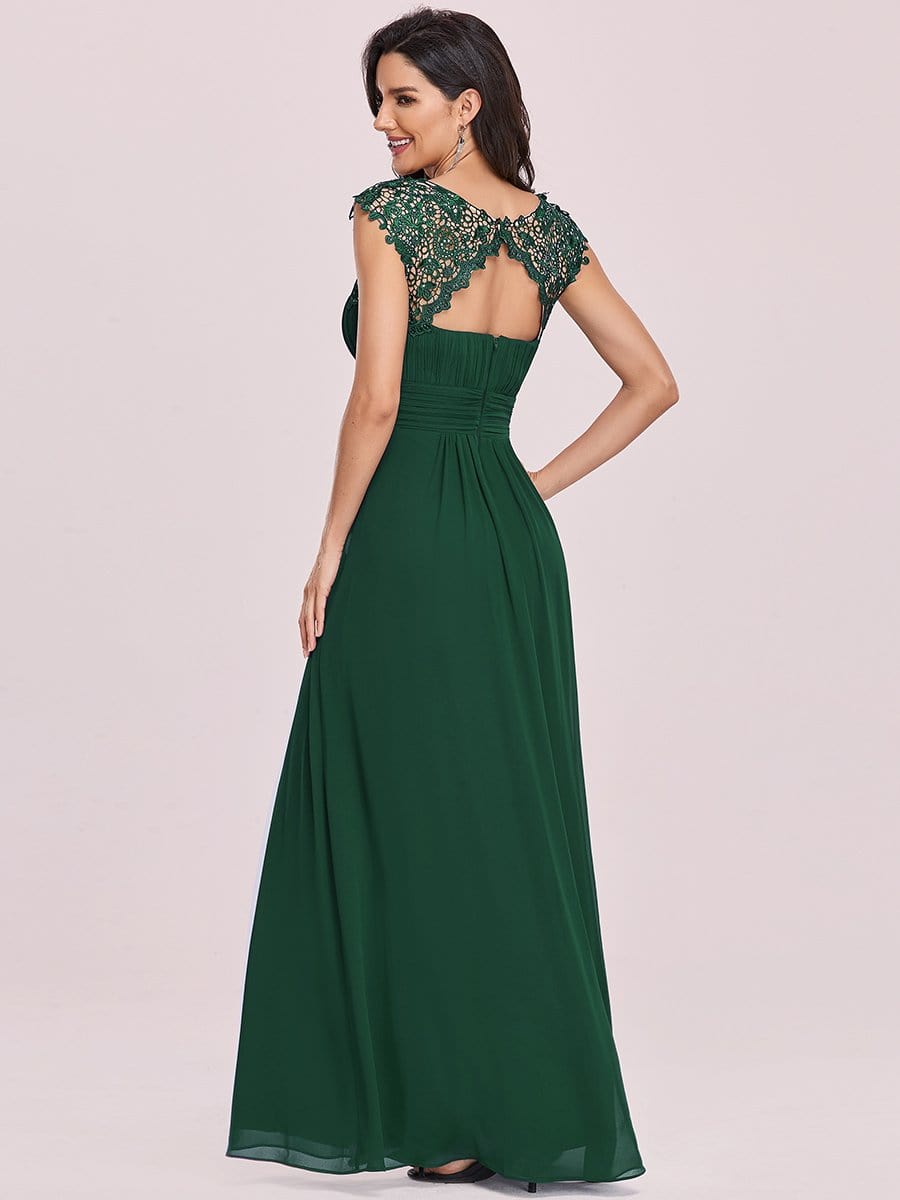 Lacey Chiffon Evening Party Gowns - Top Sellers