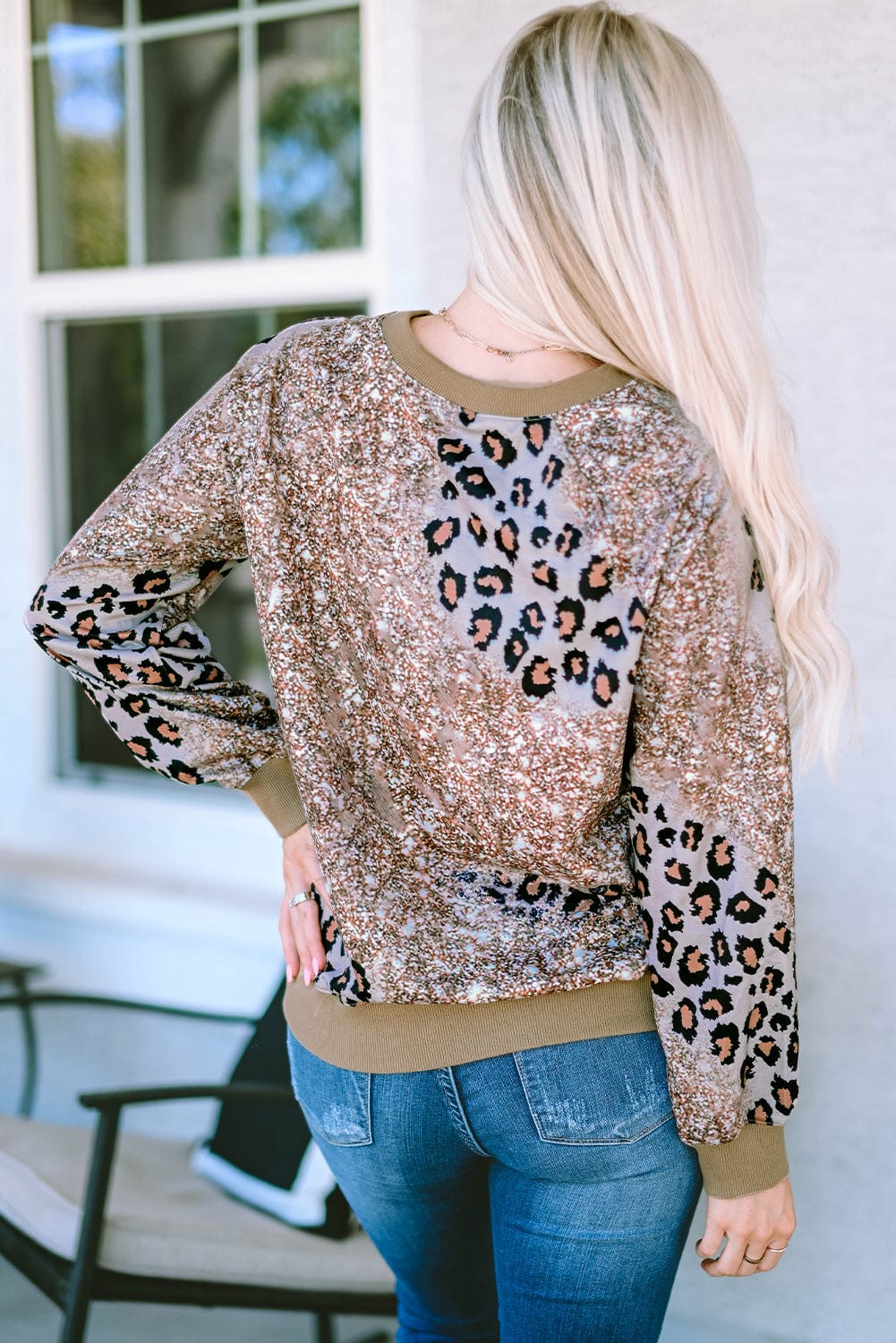 Leopard Harvest Truck Tie Dye Long Sleeve Tee