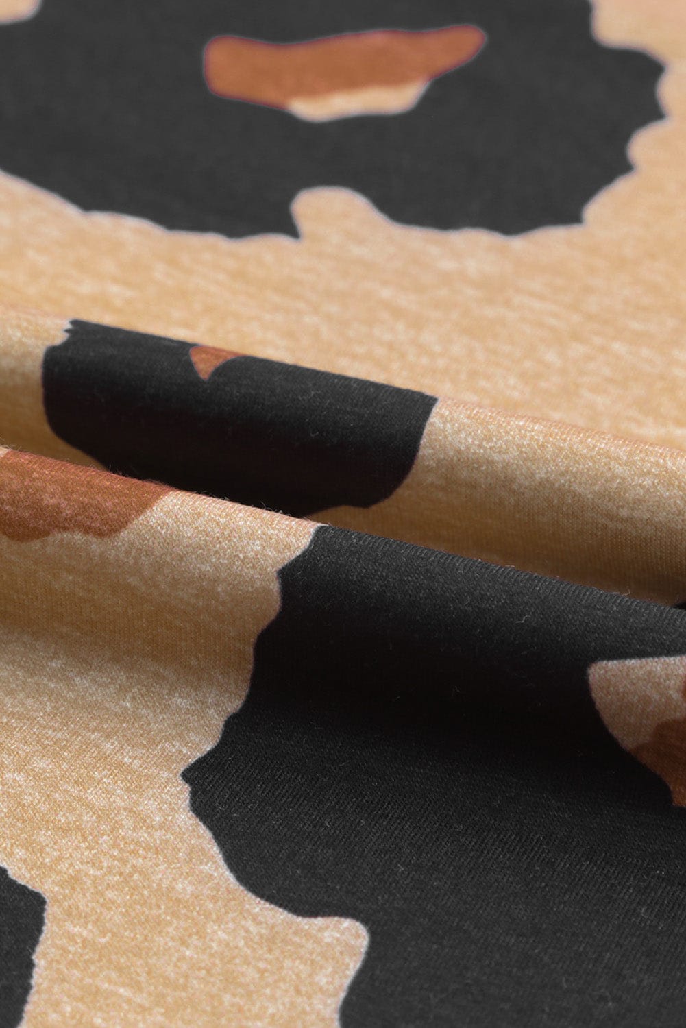 Leopard Print Boyfriend Style T-Shirt