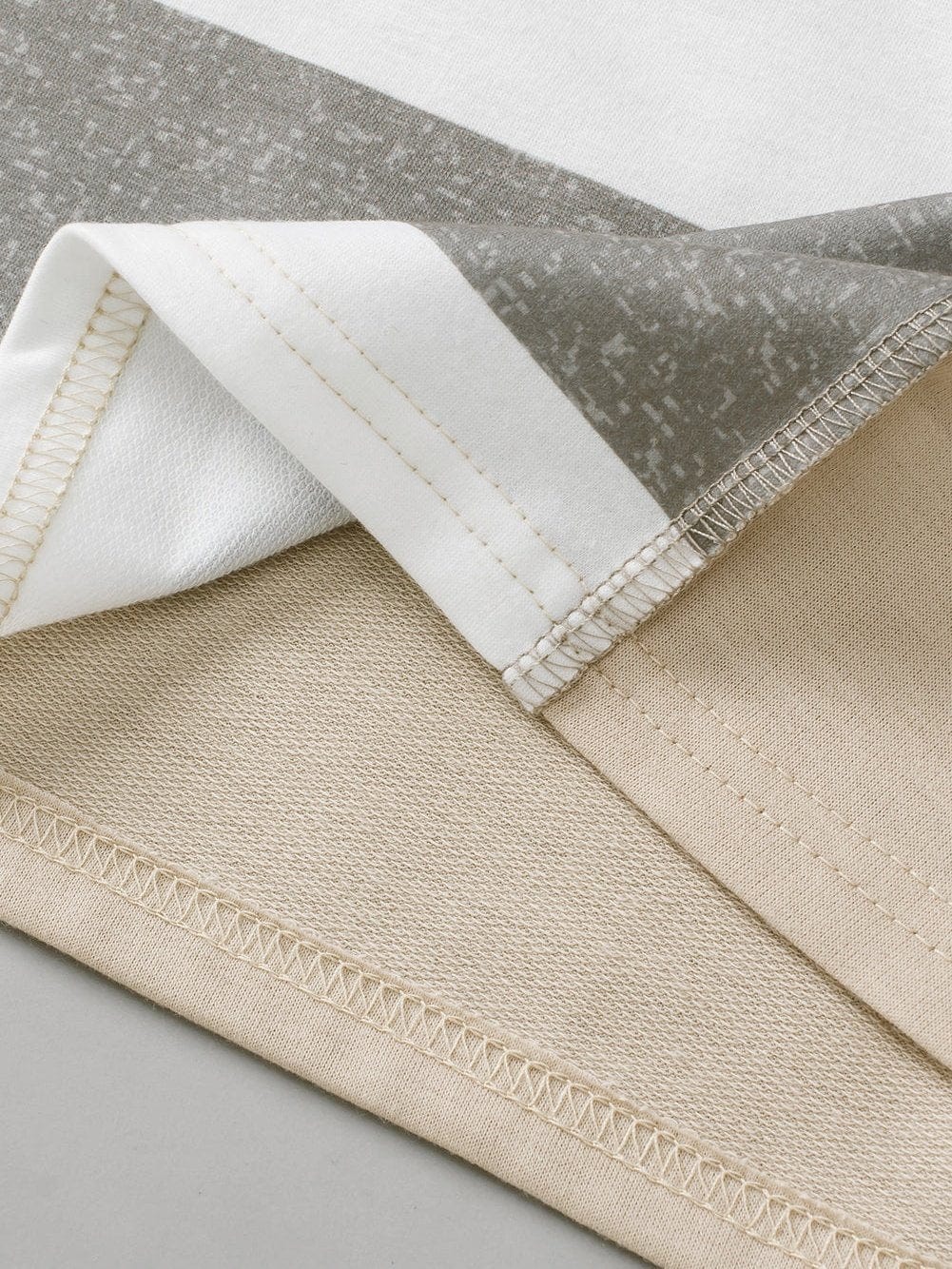 Multicolor Striped Round Neck Long Sleeve T-Shirt