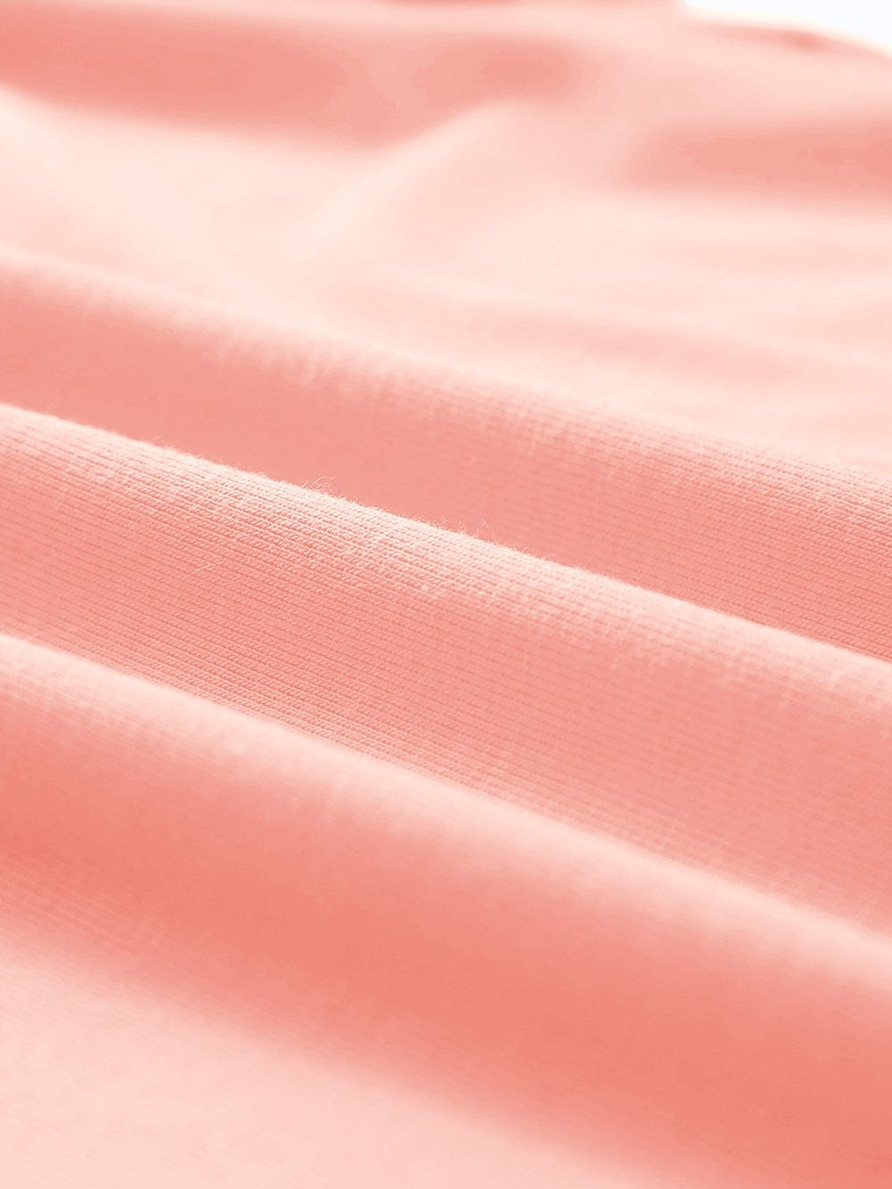 Pink Casual Round Neck T-shirt