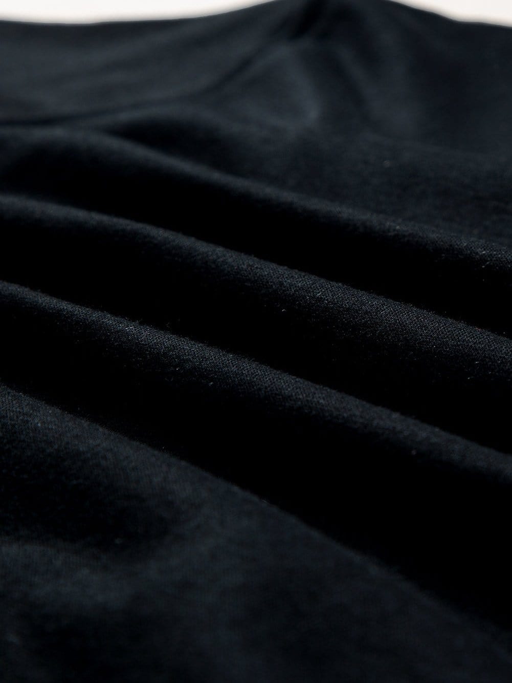 USA Letter Patch V-Neck Casual Tee - Black