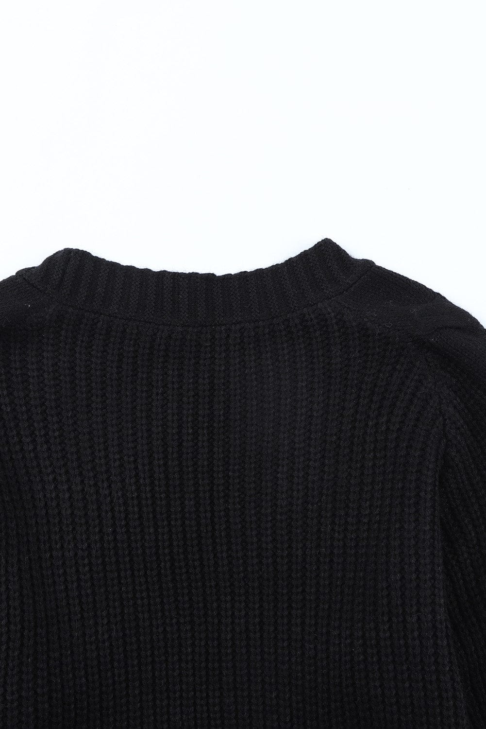 Waffle Button Long Sleeve Shirt Coat