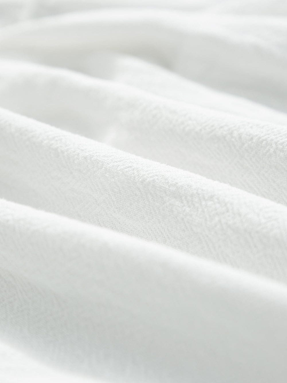 White Floral Embroidered Square Neck Peplum Top