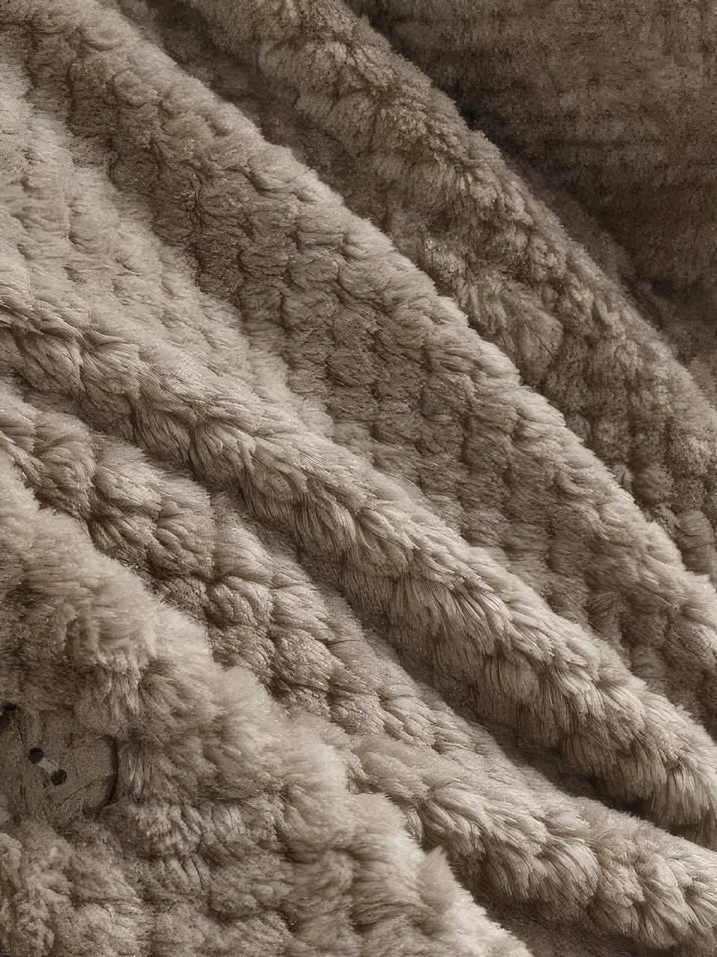 Coats - Hooded Double-faced Fleece Sweater Mid-length Jacket - MsDressly