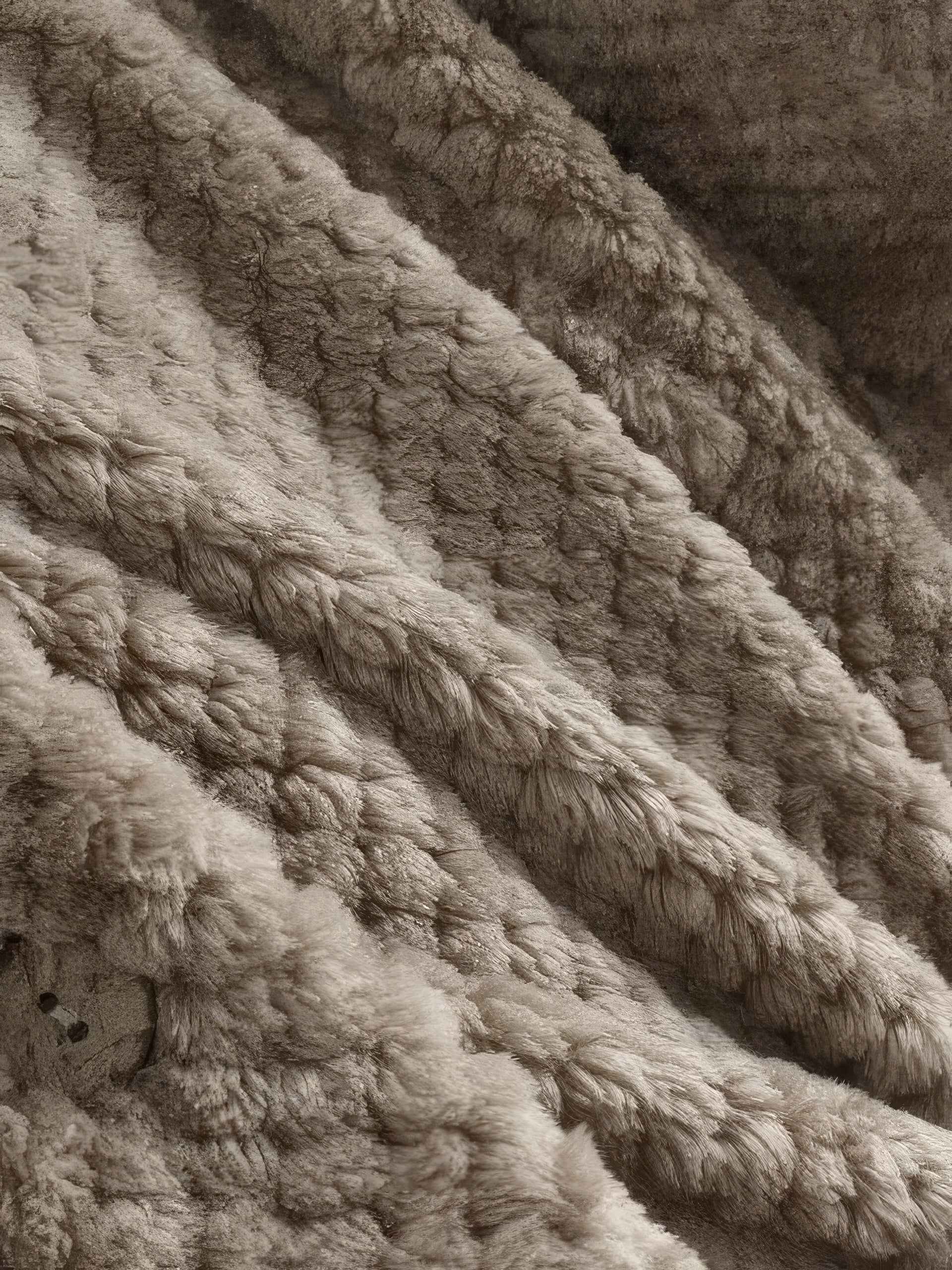 Coats - Hooded Double-faced Fleece Sweater Mid-length Jacket - MsDressly