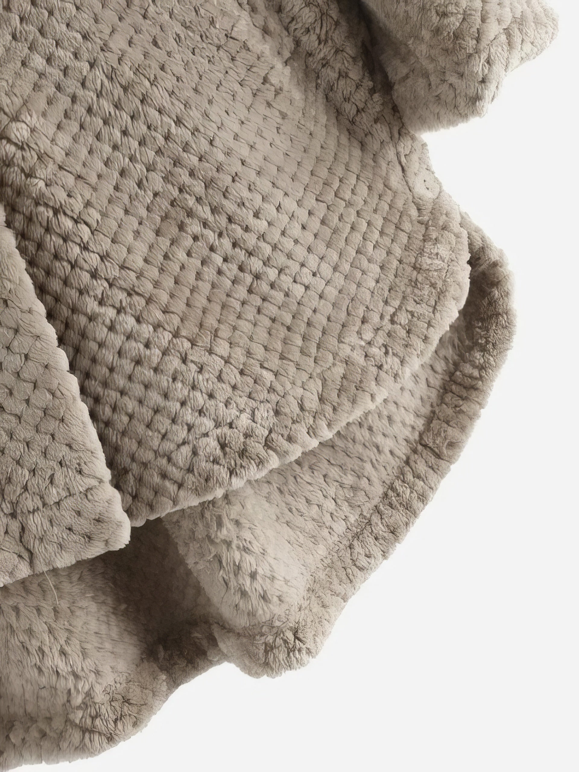 Coats - Hooded Double-faced Fleece Sweater Mid-length Jacket - MsDressly