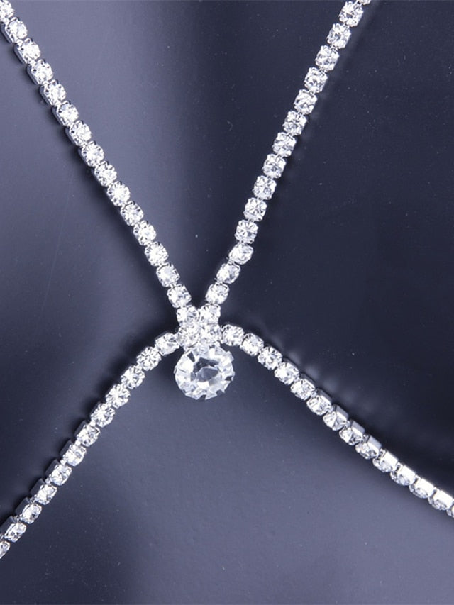 Women's body chain Casual Street Pure Color Headwear - LuckyFash™