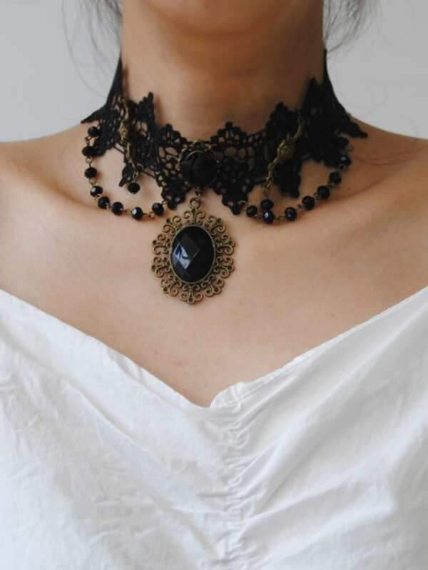 Gemstone Decor Necklace - LuckyFash™