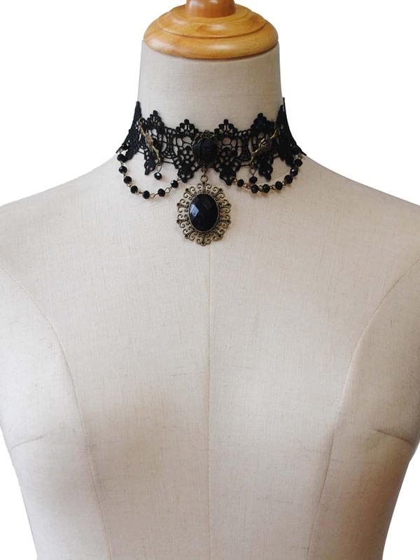 Gemstone Decor Necklace - LuckyFash™