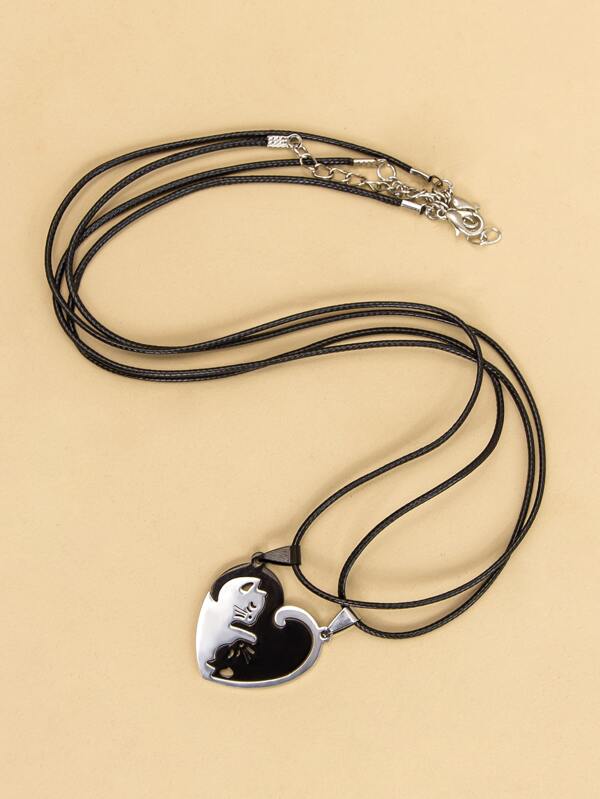 2pcs Cat Charm Necklace - LuckyFash™