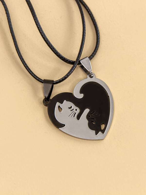 2pcs Cat Charm Necklace - LuckyFash™