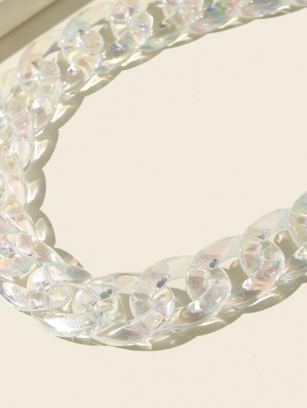 Clear Chain Necklace - LuckyFash™